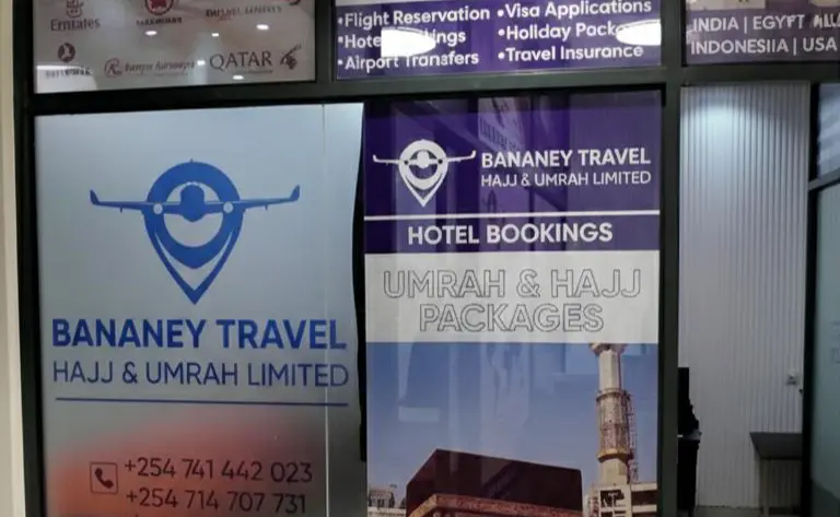 Bananey Travel Agency Hajj and Umrah packages